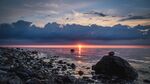 夏天海浪沙滩 