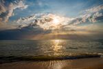 夏天海浪沙滩