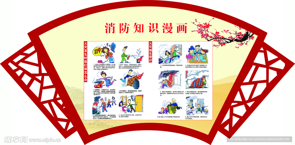 消防形象展牌