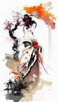 AI绘图中国水墨风格绘画