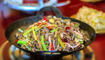干锅榨菜肉丝