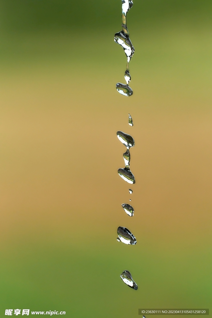 一串水珠