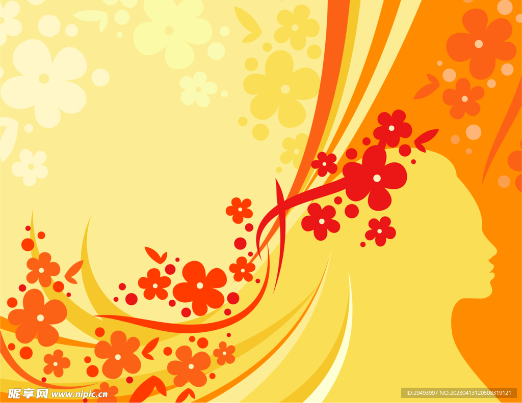 背景花纹