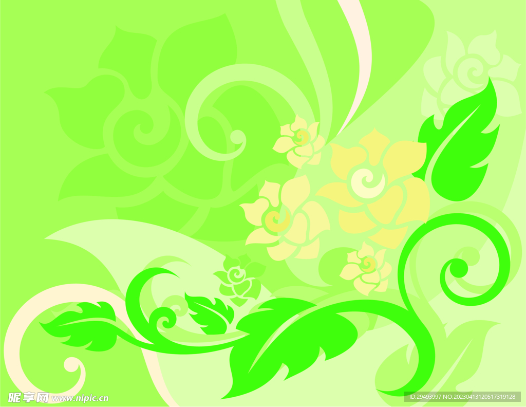 背景花纹