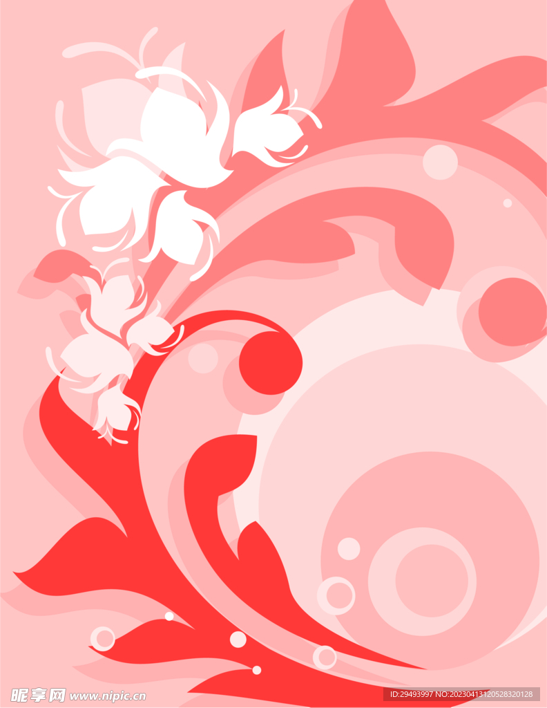 背景花纹