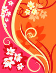 背景花纹