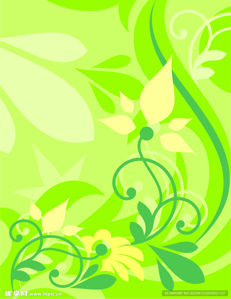 背景花纹