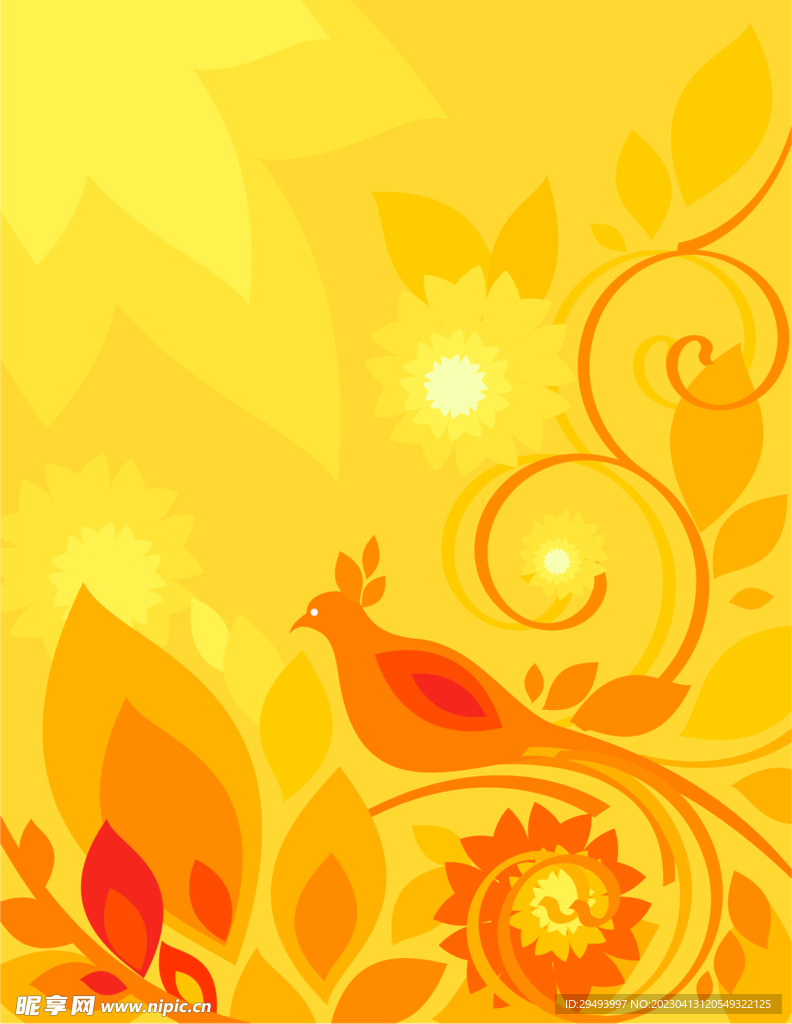 背景花纹