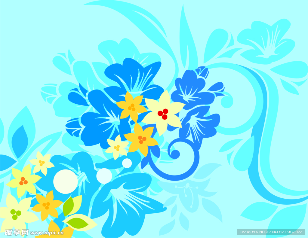 背景花纹