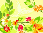 背景花纹