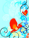 背景花纹