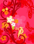 背景花纹