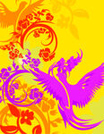 背景花纹