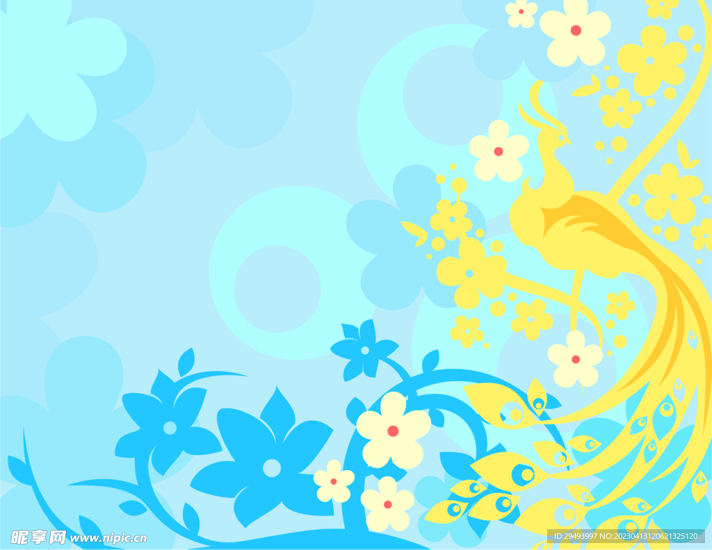 背景花纹
