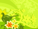 背景花纹