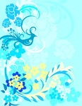 背景花纹