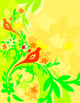 背景花纹
