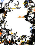 背景花纹