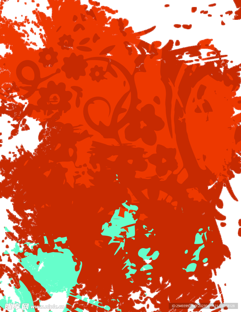 背景花纹