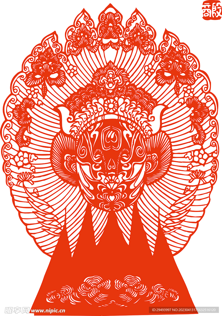 简谱剪纸