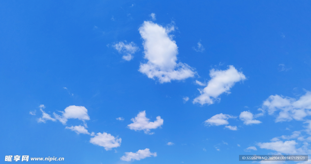 蓝天白云图片 