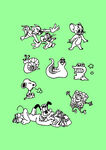 简笔画 卡通画 