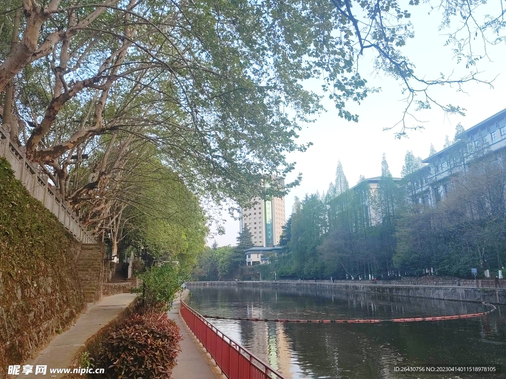 遵义湘江河风景