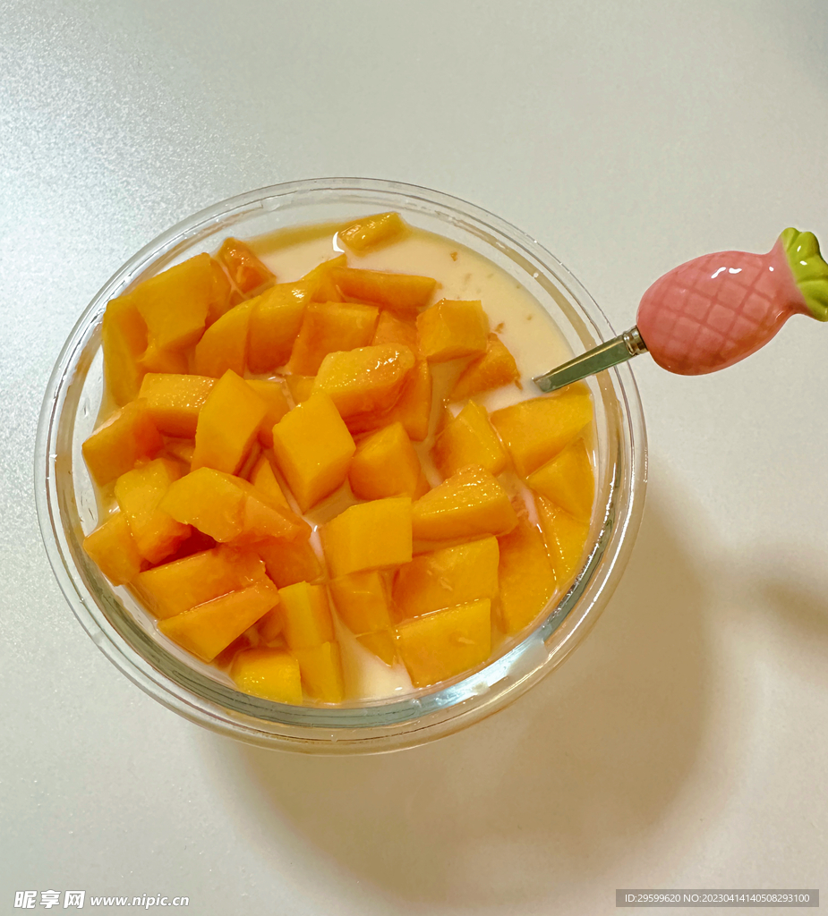 酸奶木瓜