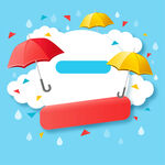 卡通雨伞