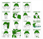 绿帽子 表情包