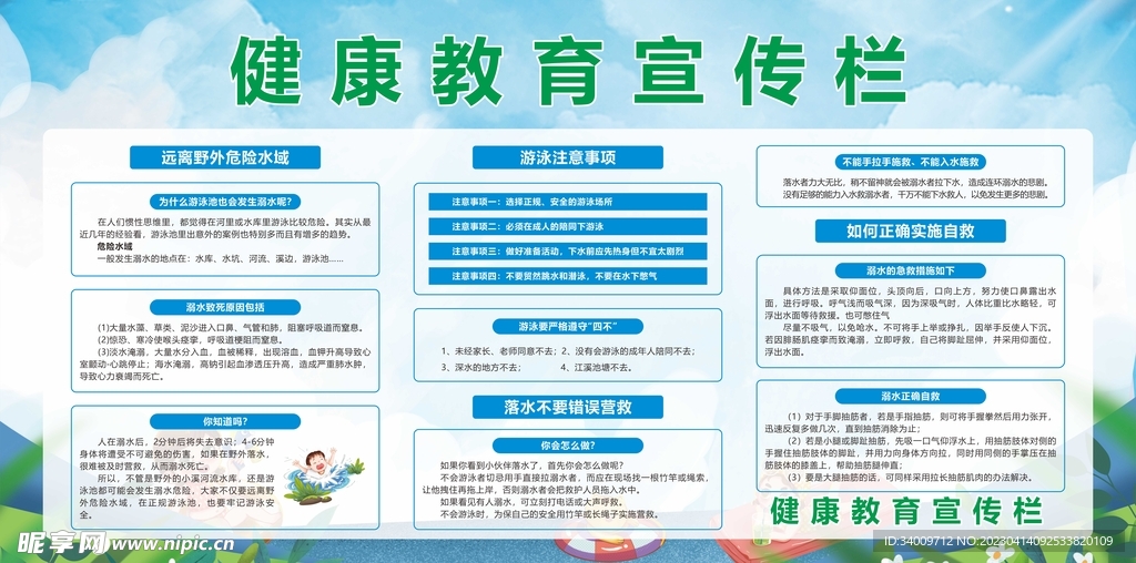 健康教育宣传栏
