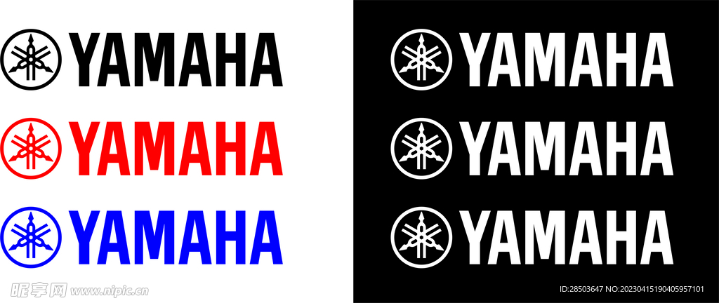 雅马哈logo源文件