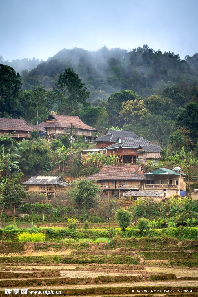 山村风貌