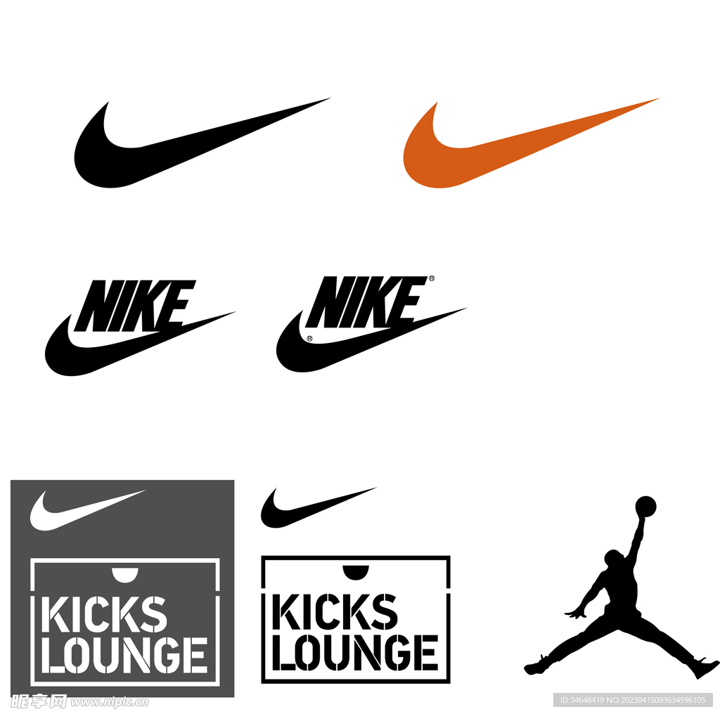 耐克nike矢量图运动logo