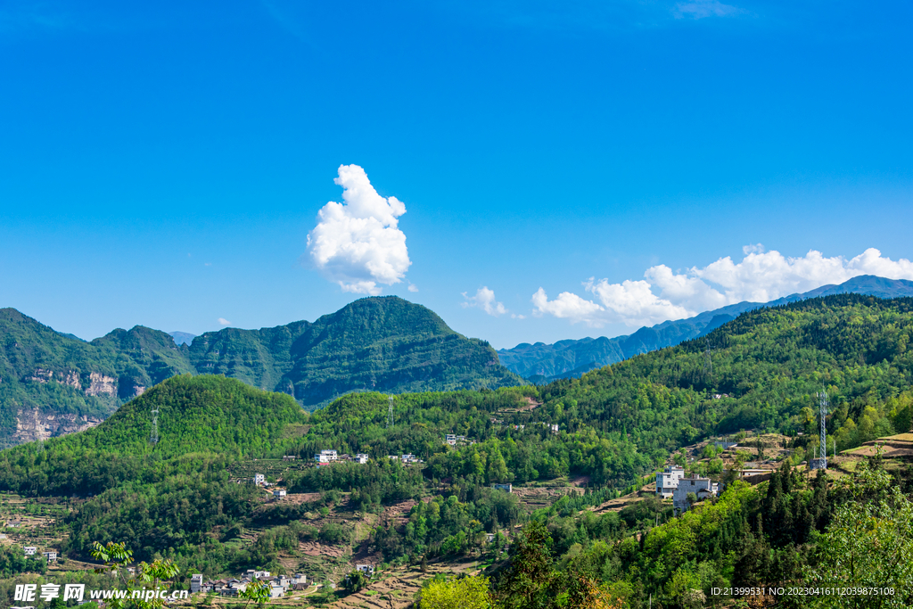 绿色山村