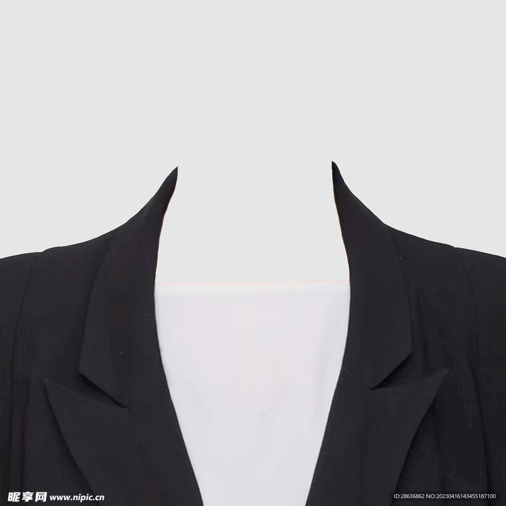证件照男女装免抠