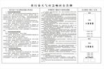 重污染天气应急响应公告牌