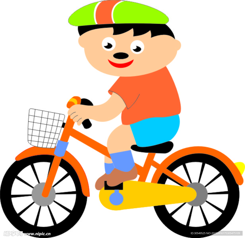 卡通骑自行车的男人设计图__广告设计_广告设计_设计图库_昵图网nipic.com