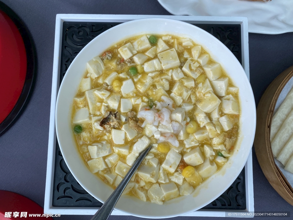 虾仁豆腐