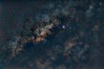 蓝色宇宙星空星云高清图片
