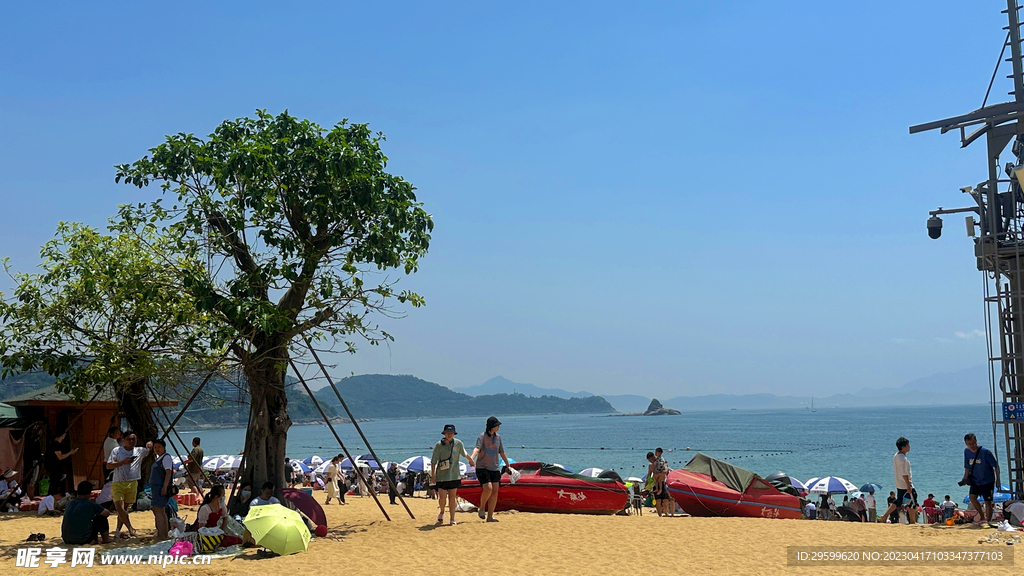 海边沙滩