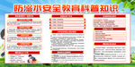 防溺水教育宣传栏