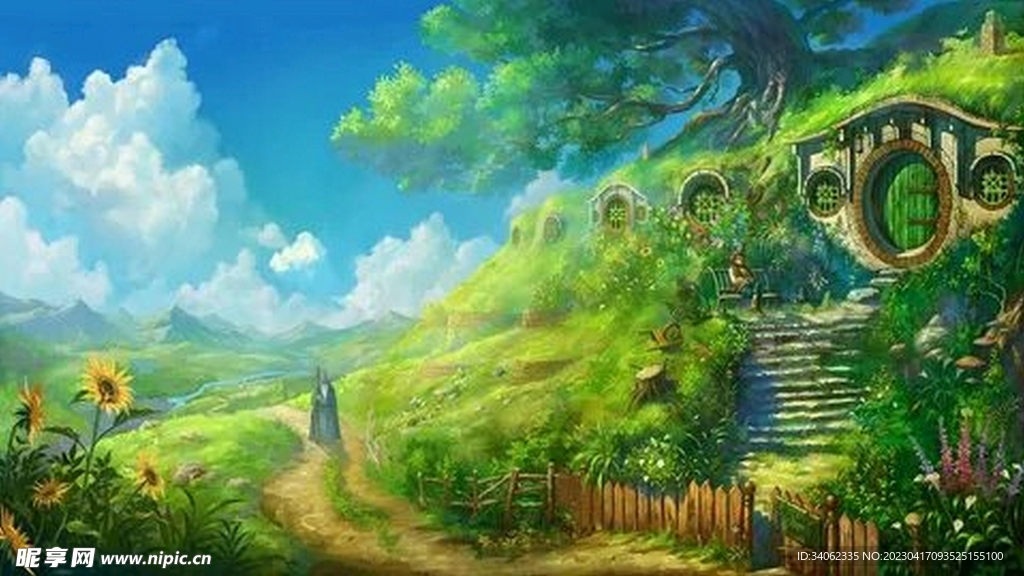 二次元风格图片素材