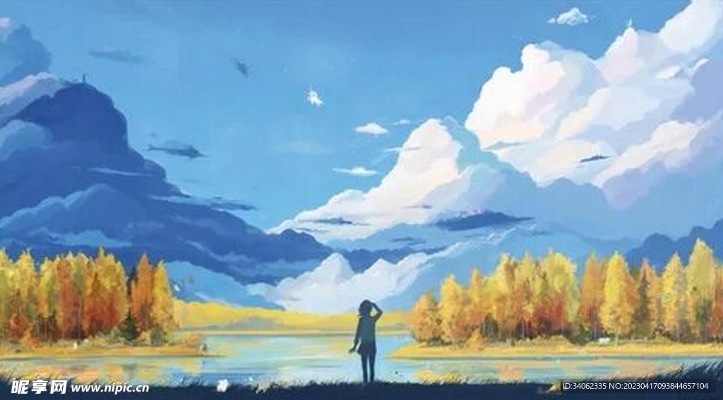 二次元风格图片素材