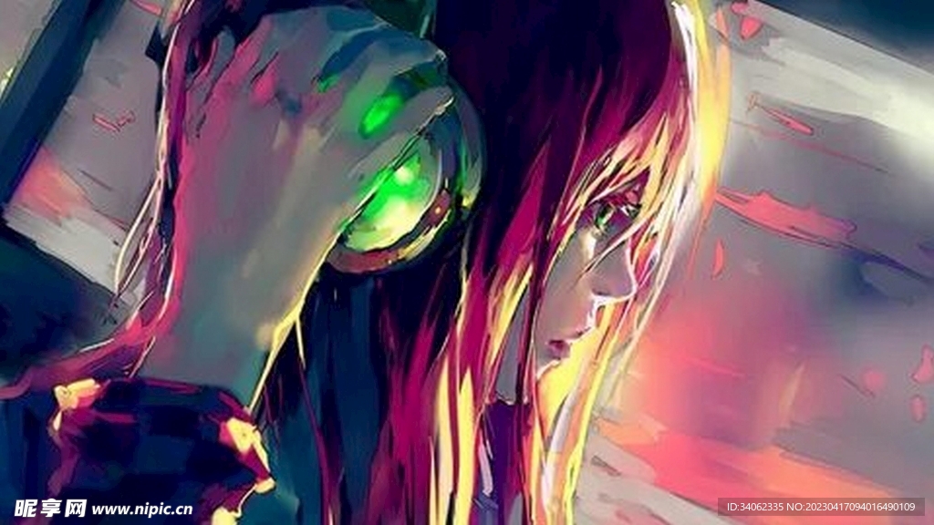 二次元风格图片素材