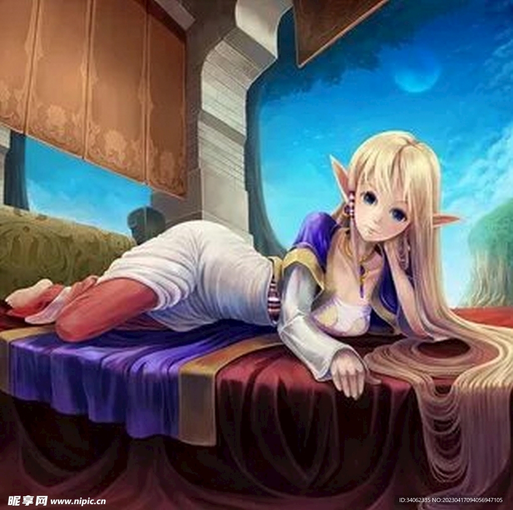 二次元风格图片素材
