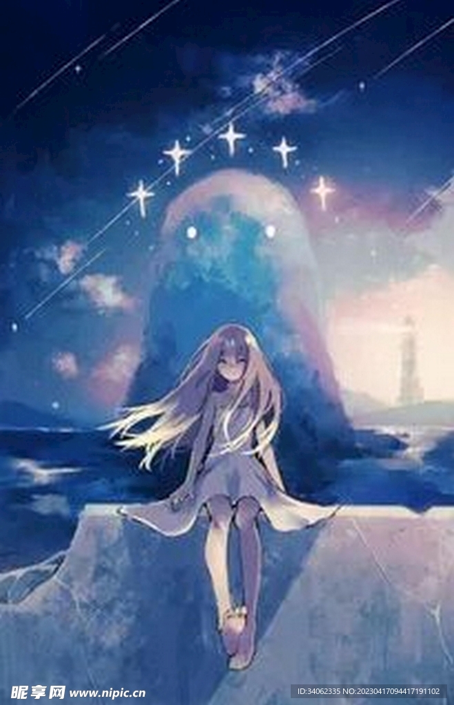 二次元风格图片素材