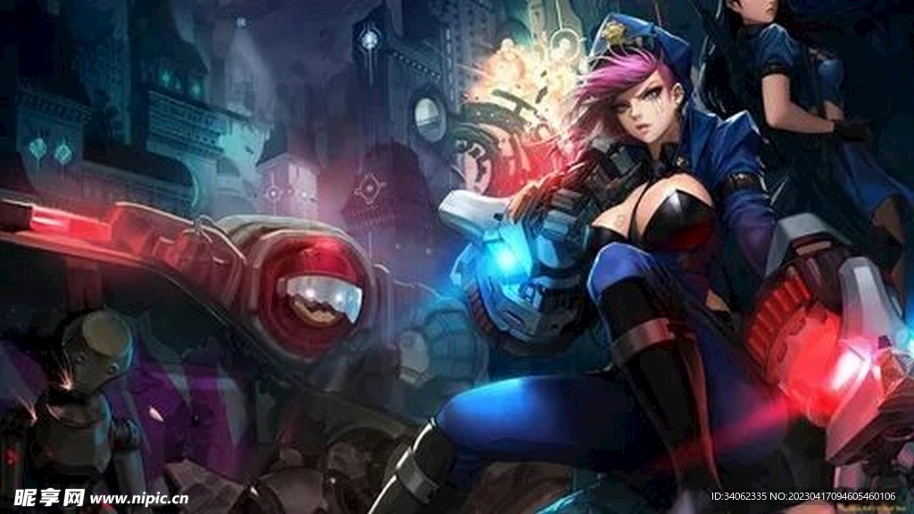 二次元风格图片素材