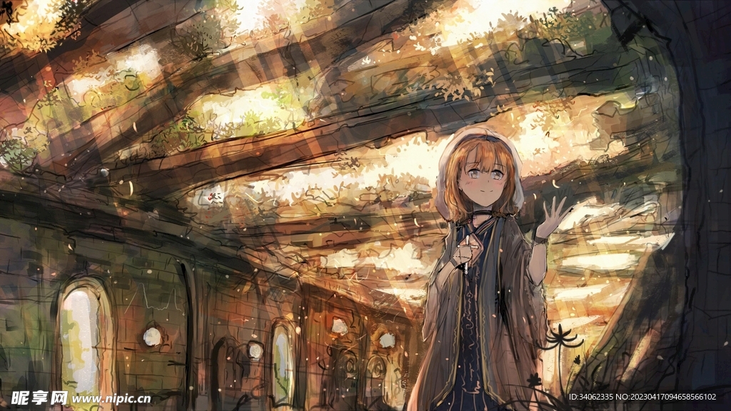 二次元风格图片素材