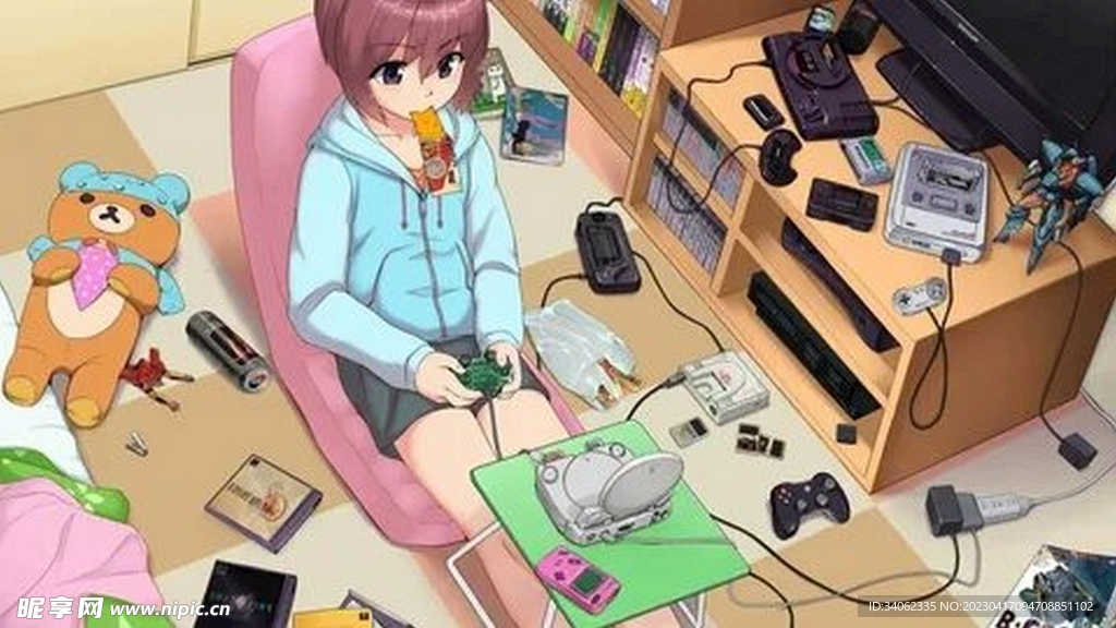 二次元风格图片素材